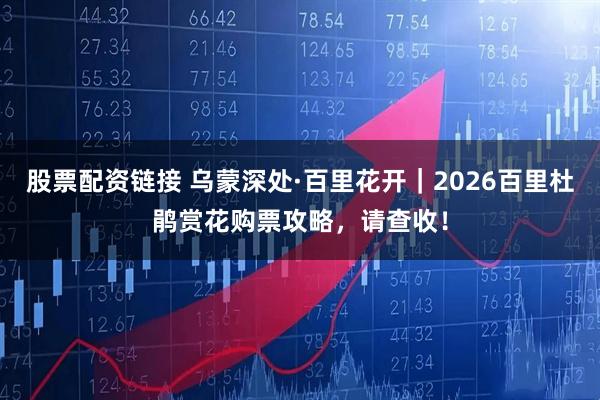 股票配资链接 乌蒙深处·百里花开｜2026百里杜鹃赏花购票攻略，请查收！